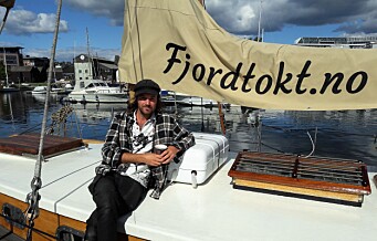 Eivind er skipper på Oslos minste charterbåt: - Vi har sosial profil og en halvliter koster ikke 100 kroner