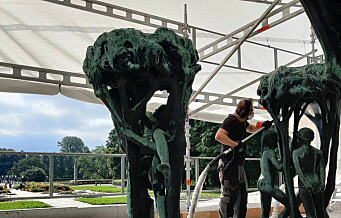 Vigelandmuseet konserverer skulpturer rundt Vigelandsfontenen