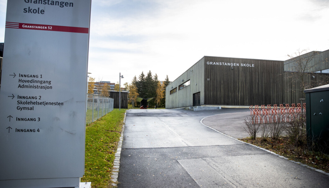 Granstangen skole stenger all fysisk undervisning. Granstangen skole stenger all fysisk undervisning.