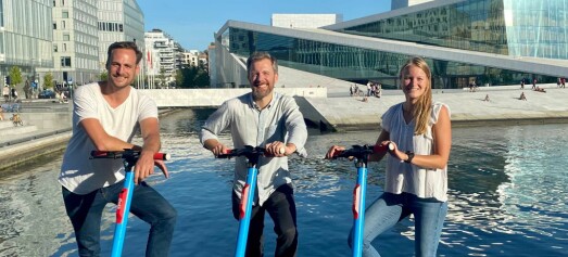 Nok et elsparkesykkelfirma etablerer seg i byen: Nederlandske Dott