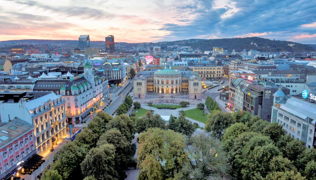 Oslo er nå mørkerødt på EUs smittekart. Oslo er nå mørkerødt på EUs smittekart.