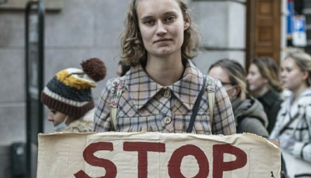 Jeg samtykker ikke til en politikk som går på tvers av klima og miljø, sier Cornelia Reichmann. Jeg samtykker ikke til en politikk som går på tvers av klima og miljø, sier Cornelia Reichmann.