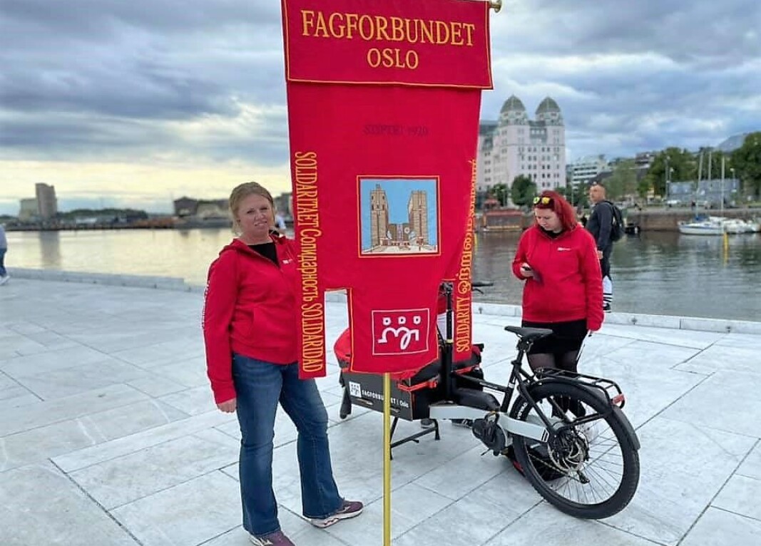 Fagforbundet teater og scene organiserer mange av de streikende. Fagforbundet teater og scene organiserer mange av de streikende.