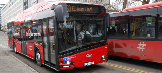Alle busser i Oslo skal bli elektriske