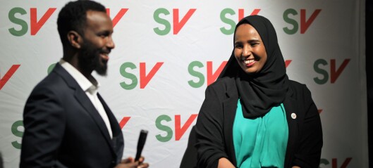 SVs supervalg i Oslo: Norsk-somaliske Marian Hussein skaper historie SVs supervalg i Oslo: Norsk-somaliske Marian Hussein skaper historie