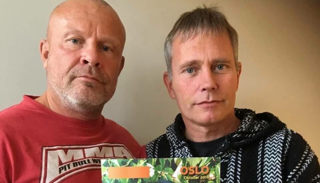 Arild Knutsen (t.h) sier han har Sverre Eika å takke for at han lever i dag. Arild Knutsen (t.h) sier han har Sverre Eika å takke for at han lever i dag.