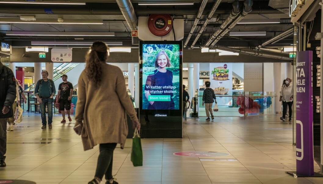 Stovner senter under valgkampen i høst. De siste vaksinetallene viser at 17 prosent av bydelens innbyggere over 18 år har takket nei til koronavaksine. Stovner senter under valgkampen i høst. De siste vaksinetallene viser at 17 prosent av bydelens innbyggere over 18 år har takket nei til koronavaksine.