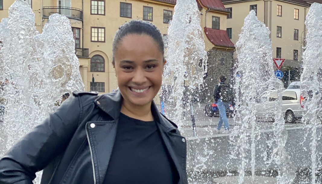 Jacqueline Brandao hjemme ved Alexander Kiellands plass, på Ila. Jacqueline Brandao hjemme ved Alexander Kiellands plass, på Ila.