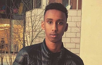 Hamse Hashi Adan (20) var den unge mannen som ble skutt og drept på Lofsrud skole