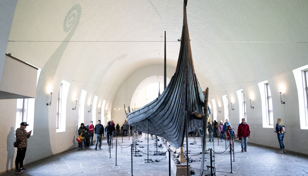 Det nye Vikingtidsmuseet skal etter planen bli over tre ganger så stort som Vikingskipmuseet. Det nye Vikingtidsmuseet skal etter planen bli over tre ganger så stort som Vikingskipmuseet.