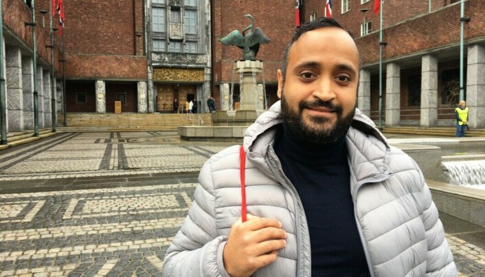 — Torsdagens vedtak er et pinlig nederlag for Bane Nor, mener varaordfører Abdullah Alsabeehg (Ap). — Torsdagens vedtak er et pinlig nederlag for Bane Nor, mener varaordfører Abdullah Alsabeehg (Ap).