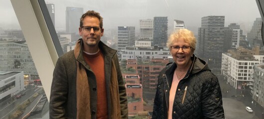 I morgen åpner MUNCH. — Vi er voldsomt begeistret og aldeles overveldet over hvor flott og spennende dette har blitt, sier Turid (75) og sønn Per-Arne (52) I morgen åpner MUNCH. — Vi er voldsomt begeistret og aldeles overveldet over hvor flott og spennende dette har blitt, sier Turid (75) og sønn Per-Arne (52)