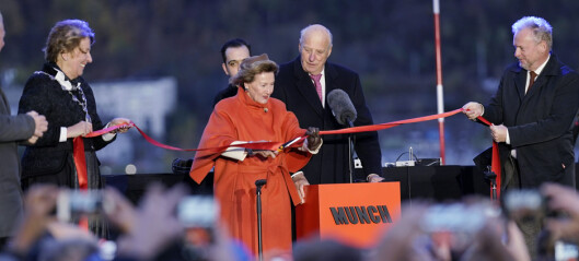 Munch-museet offisielt åpnet av Kong Harald og Dronning Sonja