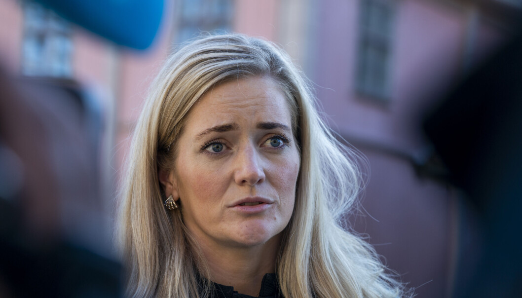 Justisminister Emilie Enger Mehl. Justisminister Emilie Enger Mehl.
