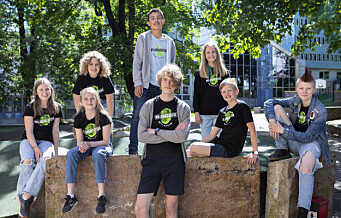 Benjamin (14) fra Årvoll og Emanuel (14) fra Vålerenga deltar under årets klimatoppmøte i Glasgow