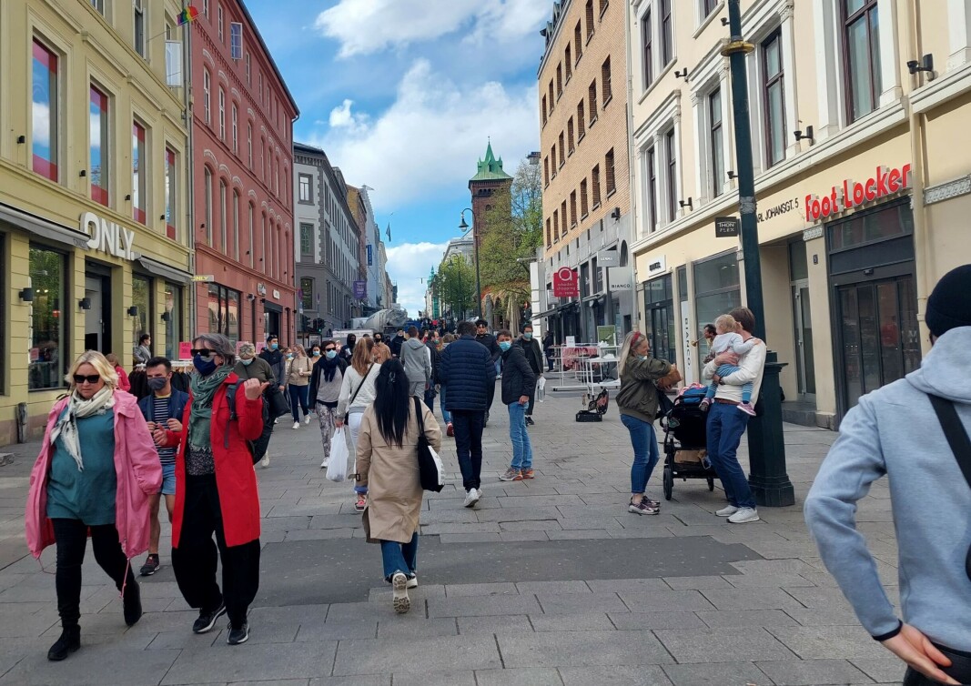 — Ledigheten i Oslo er fortsatt høyere enn før korona, sier fungerende Oslos Nav-direktør Thone Nordlund. — Ledigheten i Oslo er fortsatt høyere enn før korona, sier fungerende Oslos Nav-direktør Thone Nordlund.
