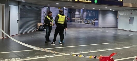 Mann knivstukket inne på Oslo S. Deler av sentralstasjonen ble sperret av