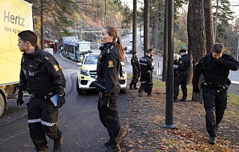 Fem anholdt etter voldshendelse på Kongshavn videregående skole på Ekeberg