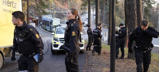 Fem anholdt etter voldshendelse på Kongshavn videregående skole på Ekeberg