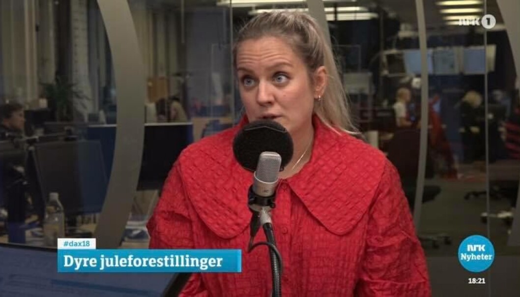 Hannah Gitmark, fra Agenda, mener juleforestillingene siler ut dem som ikke har god råd. Hannah Gitmark, fra Agenda, mener juleforestillingene siler ut dem som ikke har god råd.