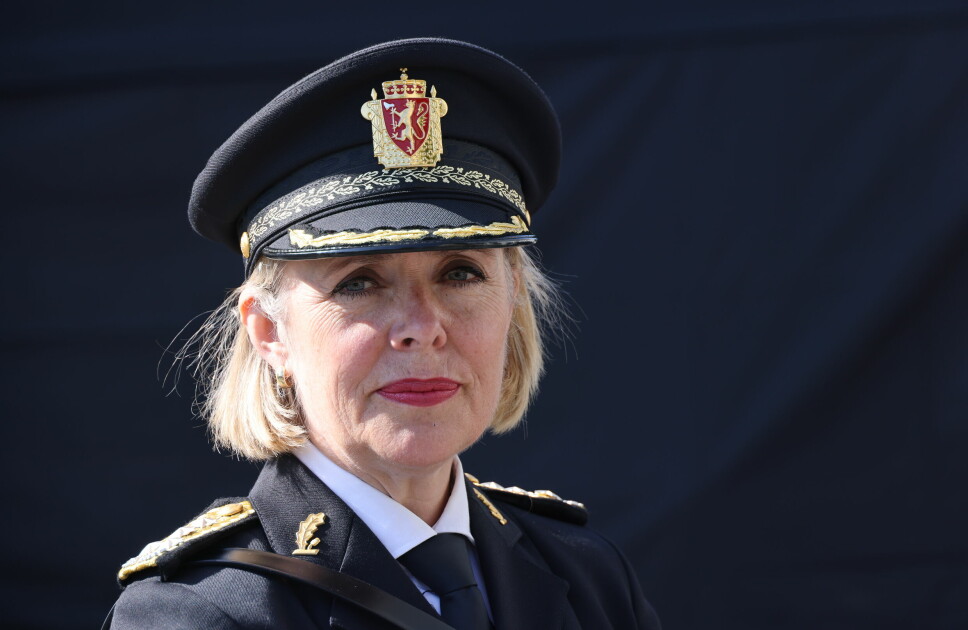 Politidirektør Benedicte Bjørnland har beordret midlertidig bevæpning i hele landet etter hendelsen på Bislett.