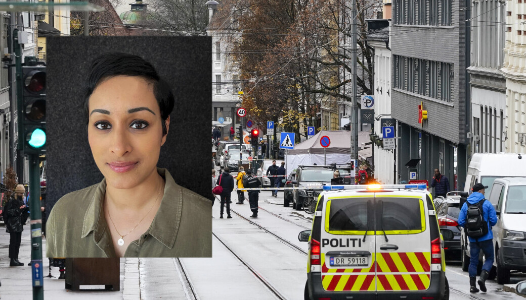 Sofia Rana (Rødt) mener media har et ansvar for å ikke spekulere i gjerningpersoners voldsmotiver basert på religiøsitet. Sofia Rana (Rødt) mener media har et ansvar for å ikke spekulere i gjerningpersoners voldsmotiver basert på religiøsitet.