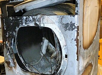 En brann i en vaskemaskin kan få store konsekvenser.