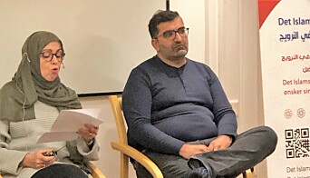 Lena Larsen og Shoaib Sultan tok opp islamofobi. Lena Larsen og Shoaib Sultan tok opp islamofobi.