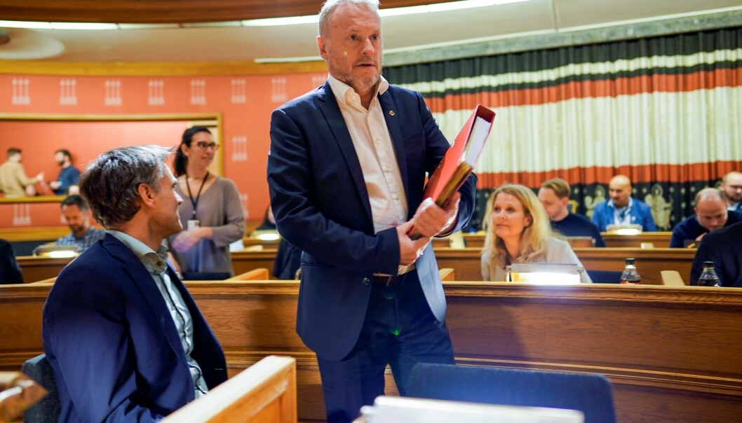 Arkivbilde fra et bystyremøte i Oslo kommune i november i fjor. Arkivbilde fra et bystyremøte i Oslo kommune i november i fjor.