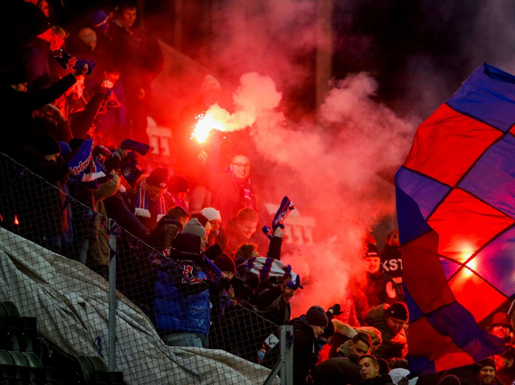Endelig fikk trofaste Vålerenga-supportere noe å juble for igjen på bortebane. Endelig fikk trofaste Vålerenga-supportere noe å juble for igjen på bortebane.