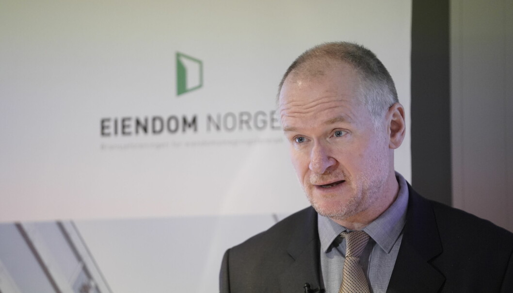 Administrerende direktør Henning Lauridsen i Eiendom Norge sier at boligprisveksten i 2021 ligger an til å bli noe lavere enn de hadde ventet.