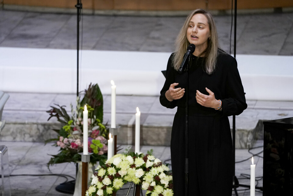 Frida Ånnevik synger. Foto: Stian Lysberg Solum / NTB
