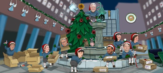 Til bystyret og byrådet, fra 13 fagforeninger: Julekort for en fullfinansiert hverdag