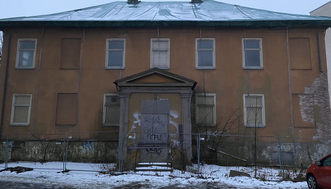 I dag er det bare tristesse igjen av murbygget fra 1867, som er en viktig del av Oslos historie. I dag er det bare tristesse igjen av murbygget fra 1867, som er en viktig del av Oslos historie.
