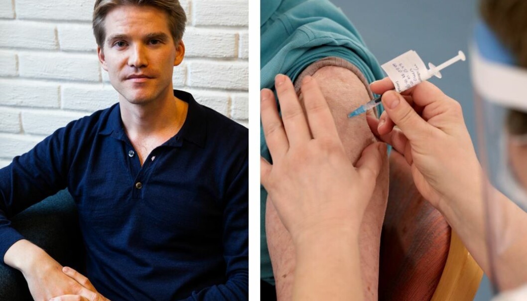Lege Jacob Dag Berild, ved avdeling for smittevern og vaksine, på Folkehelseinstituttet er opptatt av risikoen ved å la være å vaksinere seg. Lege Jacob Dag Berild, ved avdeling for smittevern og vaksine, på Folkehelseinstituttet er opptatt av risikoen ved å la være å vaksinere seg.