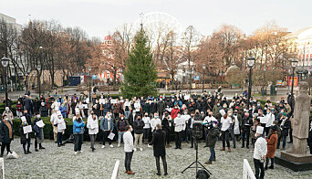 Budskapet til de oppmøtte foran Stortinget var ikke til å ta feil av. Budskapet til de oppmøtte foran Stortinget var ikke til å ta feil av.