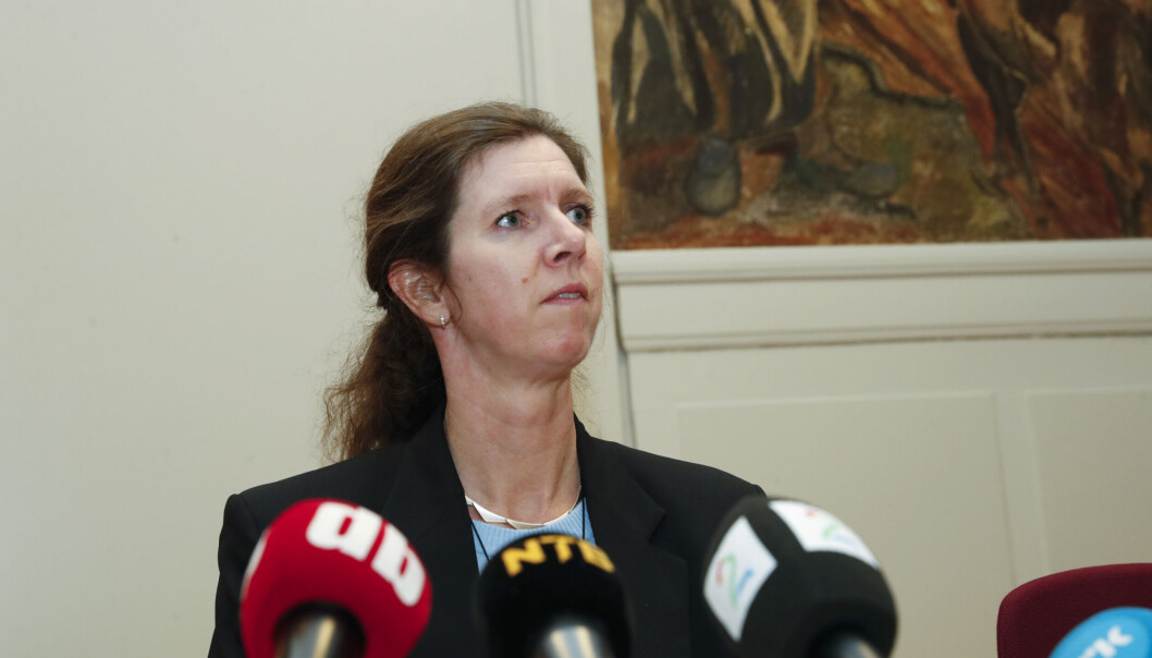 Det er et høyt trykk på de fast ansatte ved Oslo Universitetssykehus, opplyser Hilde Myhren, direktør for medisin og helsefag ved sykehuset. Foto: Terje Bendiksby / NTB Det er et høyt trykk på de fast ansatte ved Oslo Universitetssykehus, opplyser Hilde Myhren, direktør for medisin og helsefag ved sykehuset. Foto: Terje Bendiksby / NTB