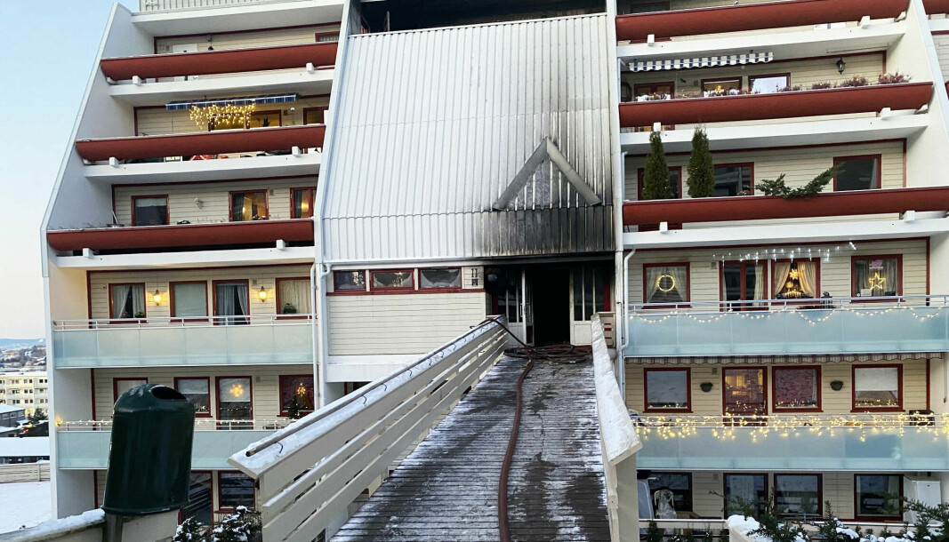 Brannen i terrasseblokka på Tokerudberget på Stovner i romjula kostet en eldre dame livet. Til sammen fem personer ble drept i boligbranner i Oslo i 2021.