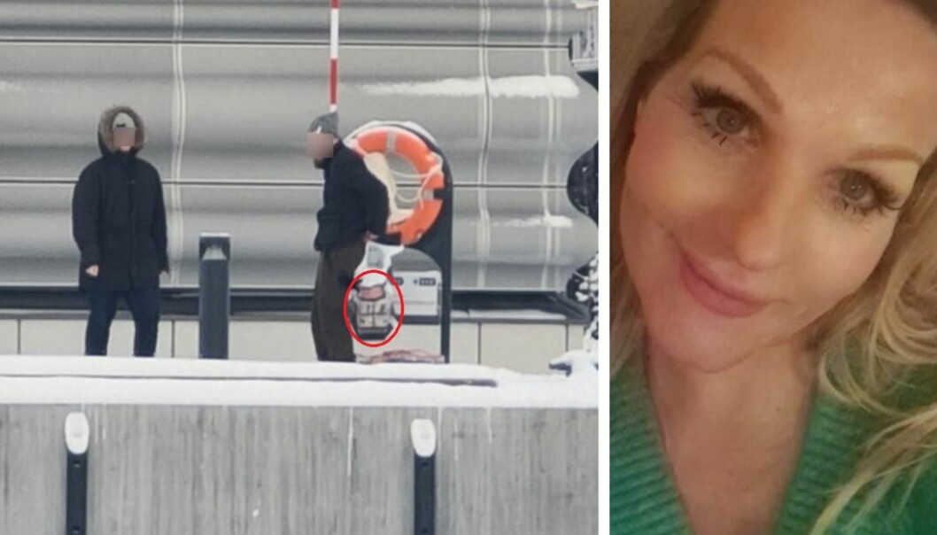 Cecilie tilkalte politiet da hun så disse to karene aksjon, mens de drakk og skjøt fyrverkeri mot Munch-museet og svanene i fjorden. Cecilie tilkalte politiet da hun så disse to karene aksjon, mens de drakk og skjøt fyrverkeri mot Munch-museet og svanene i fjorden.