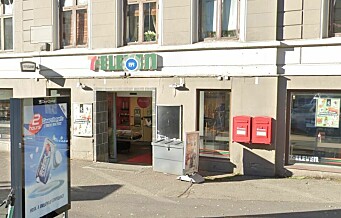 To menn i 20-årene mistenkt for kioskran på Holbergs plass