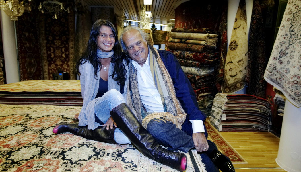 Fra 2016 drev Mahmoud Maktabi en teppebutikk sammen med datteren Celine Maktabi.