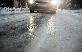 Bilister advares om underkjølt regn i Oslo