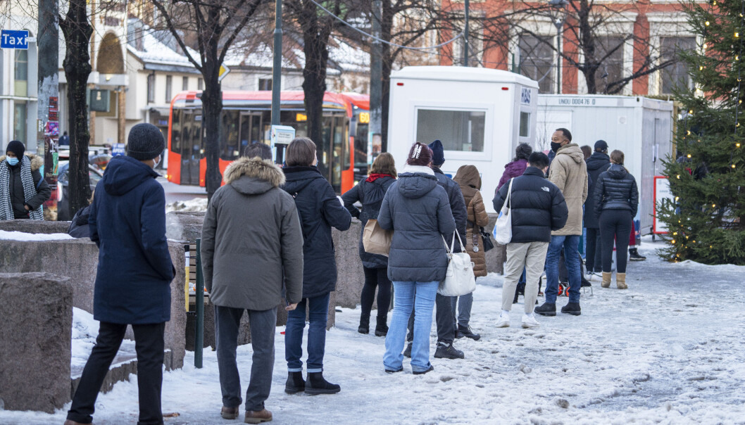 Smittetoppen i Oslo var 7. januar i år med 2.170 tilfeller på ett døgn. Smittetoppen i Oslo var 7. januar i år med 2.170 tilfeller på ett døgn.