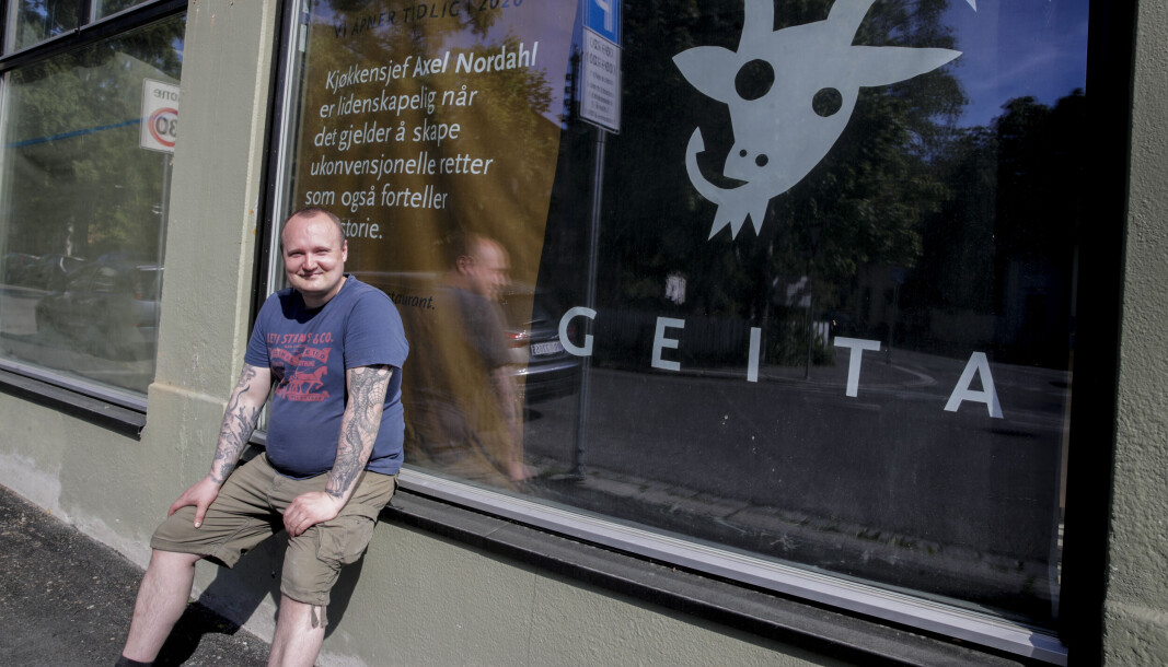 Kokken Axel Nordahl står bak restauranten på Lovisenberg som gir bort overskuddet av fiskegratenger. Kokken Axel Nordahl står bak restauranten på Lovisenberg som gir bort overskuddet av fiskegratenger.