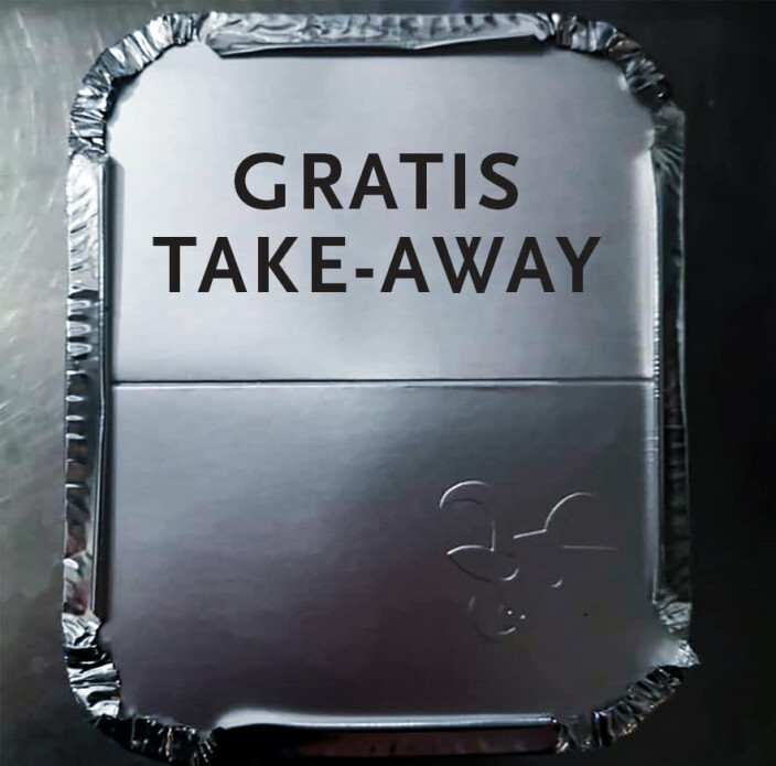 Fiskegratengene er pakket inn i aluminium og kan hentes til eget bruk. Fiskegratengene er pakket inn i aluminium og kan hentes til eget bruk.