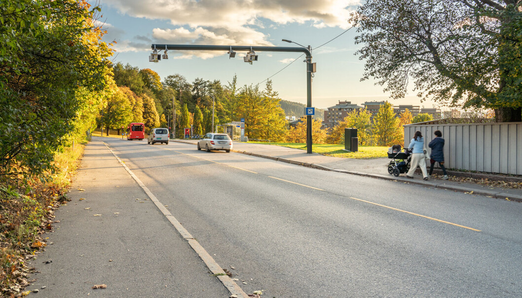 Bomstasjon på Tøyen. Bomstasjon på Tøyen.