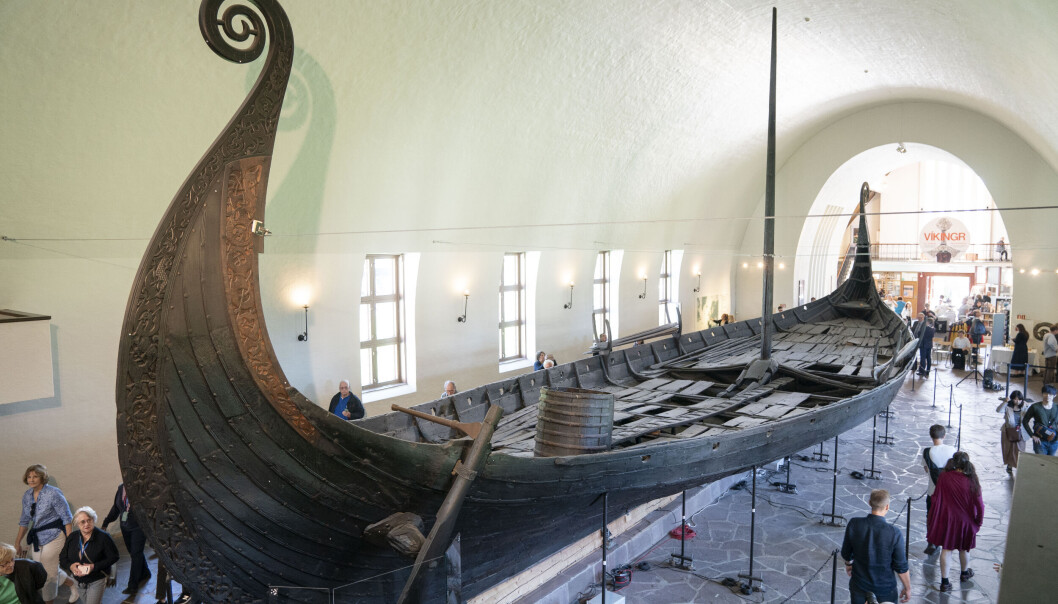 Vikingskipsmuseet skal utvides til det nye vikingtidsmuseet, som blir tre ganger så stort. Her er Osebergskipet, som ble bygget på 800-tallet. Vikingskipsmuseet skal utvides til det nye vikingtidsmuseet, som blir tre ganger så stort. Her er Osebergskipet, som ble bygget på 800-tallet.