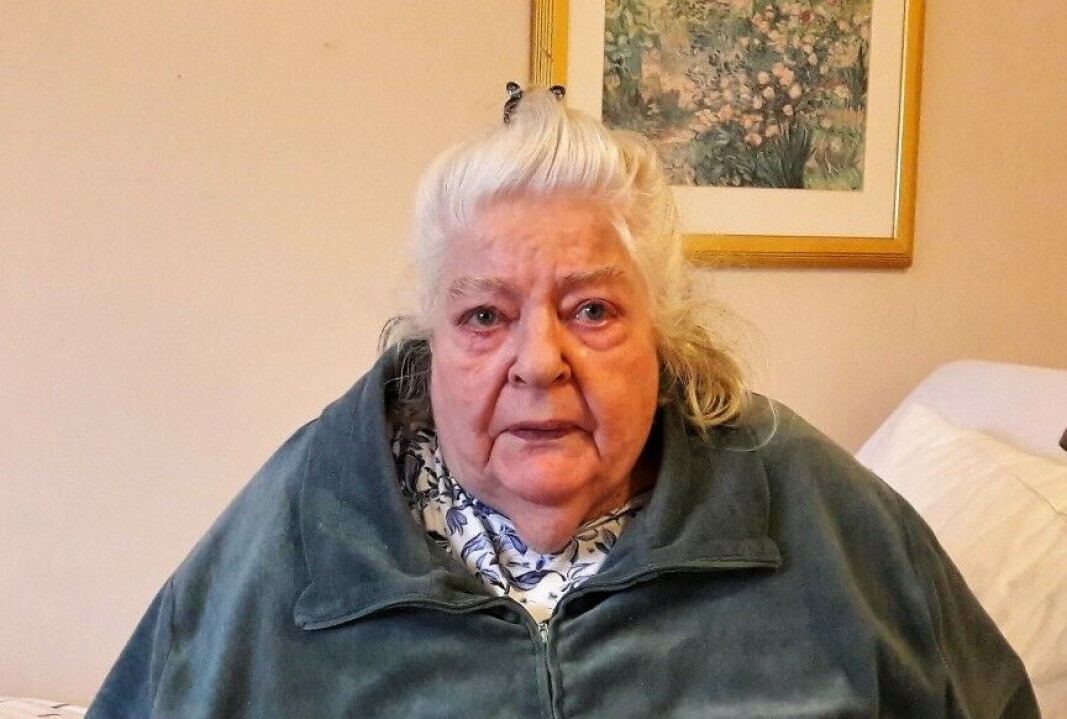 Siste halvår har Else Marie Marthinsen (84) vært innlagt tre ganger på Lovisenberg sykehus, to ganger på Legevakta, to-tre ganger på kommunal akutt døgnenhet ved Aker sykehus og to ganger på Lilleborg Helsehus. Likevel får hun ikke sykehjemsplass. Siste halvår har Else Marie Marthinsen (84) vært innlagt tre ganger på Lovisenberg sykehus, to ganger på Legevakta, to-tre ganger på kommunal akutt døgnenhet ved Aker sykehus og to ganger på Lilleborg Helsehus. Likevel får hun ikke sykehjemsplass.