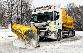 Brøytebiler på biogass skal snørydde statlige veier i Oslo-området