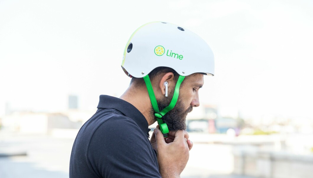 Lime ønsker nå å oppmuntre til å kjøre på vei, ikke fortau, og til å bruke hjelm.